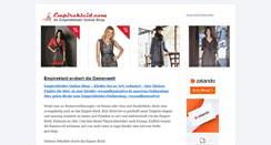 Desktop Screenshot of empirekleid.com