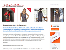Tablet Screenshot of empirekleid.com